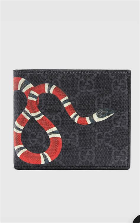 gucci snake wallet coin|Gucci snake wallet price.